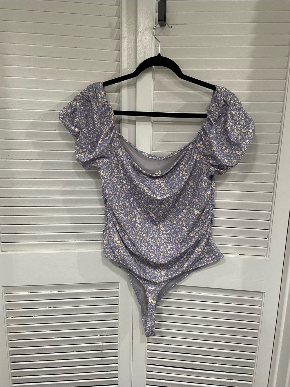 NWOT Free people intimately Floral bodysuit sz xl - Picture 3 of 11